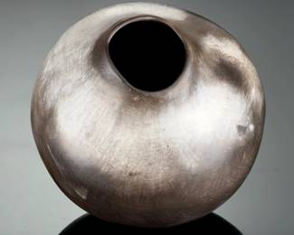 Signed Southwest Studio Pottery Vase by D. Payne McMillan, Organic Form