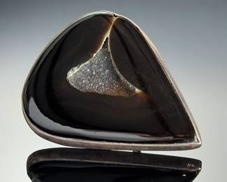925 Sterling Silver Monumental Studio Artist Custom Unmarked Ring