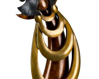 Kim Obrzut 'Sienna' Monumental Bronze Sculpture Ltd Ed 3/35 Hopi Artist