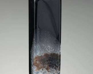 Sterling Silver Custom Studio Artist Made Abstract Art Pendant
