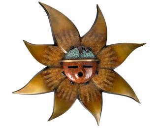 Kim Obrzut BRONZE SCULPTURE "Dawa" SUNFACE Kachina, Ltd Ed 21/50, Signed 2000