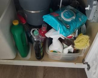 Cleaning supplies