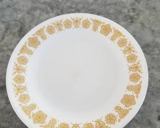 Corelle Butterfly Gold dinnerware