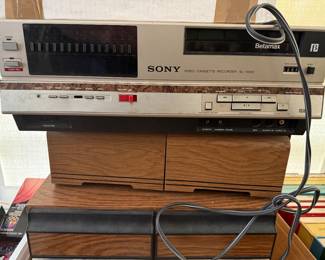 Betamax player!