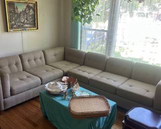 Mid-century modern, Swedish-made sectional