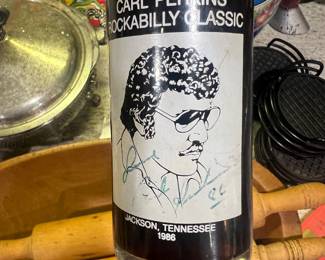 Signed bottle