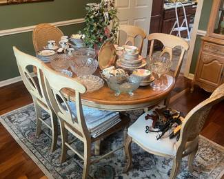 Table with four chairs