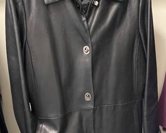 JONES NEW YORK Leather Jacket