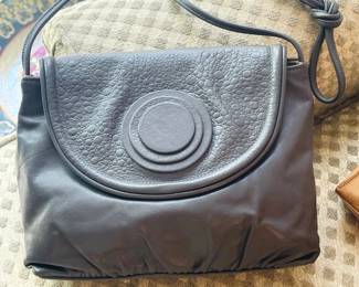 1970s New York Leather Purse