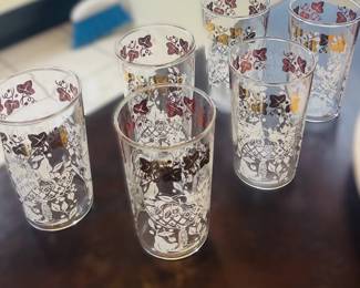 MCM Drinking Glasses