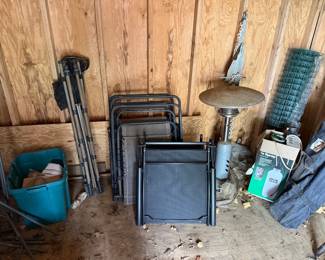Outdoor equipment and furniture