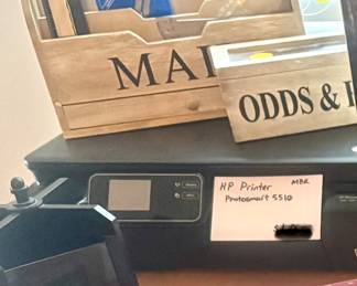 Office supplies and HP printer 