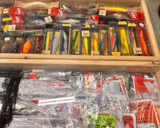 Vintage fishing lures
