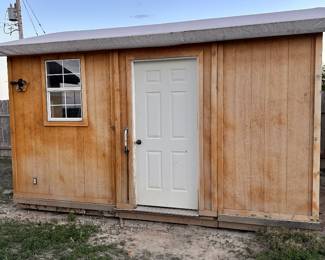 Custom built shed-electric and drywall
