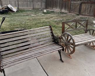 Vintage benches