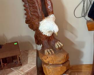 Craved Wood Eagle 