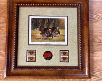 NWTF 2003 Wild Turkey $5,00 Stamps Spring Hunting