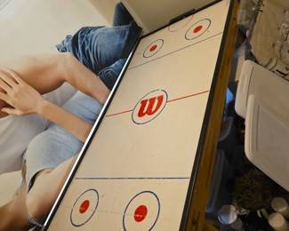 air hockey table