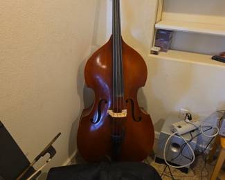 3/4 Double Bass with accessories