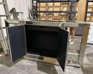 Z Gallerie mirrored buffet (I have another with gold trim too!) 