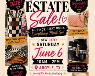 Saturday! 10-2p Argyle TX 
