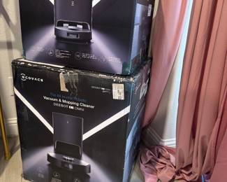 Deebot and ecovacs vacuums new in box 