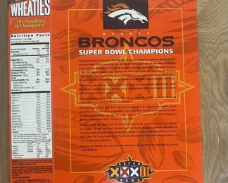 co Wheaties Broncos Superbowl boxc