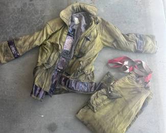 ff Fireman Coat and Pants