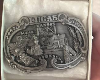 co Vintage Belt Buckle