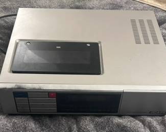 e VCR Player