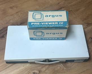 e Argus PreViewer and Slide Holder