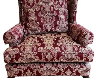 Thomasville Upholstered Wingback Armchair