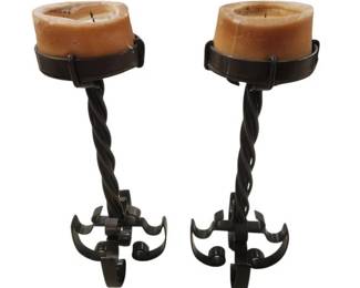 Artistic Metal Candle Holders