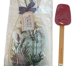New Flour Sacks and Spatula