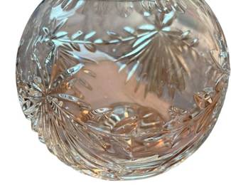 Crystal Rose Bowl Vase