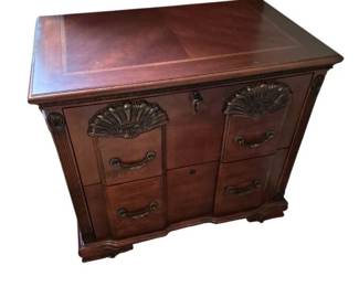 Wood File Cabinet