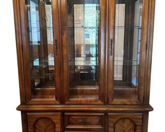 Lovely Stanley Furniture Lighted Display China Cabinet