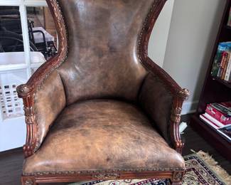 Leather chair