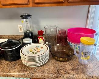 More kitchen items not shown