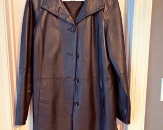 Genuine Leather coat Lg