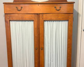 Antique Armoire / wardrobe with Mirror