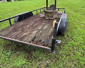 16’x6.8’ flatbed trailer 