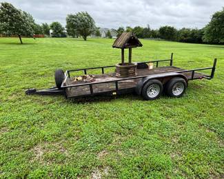 16’x6.8’ flatbed trailer 