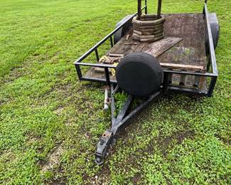 16’x6.8’ flatbed trailer 