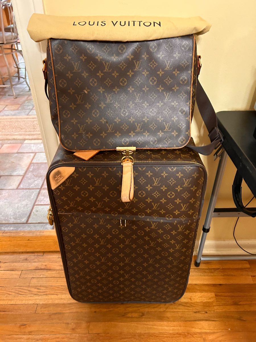 Louis Vuitton luggage