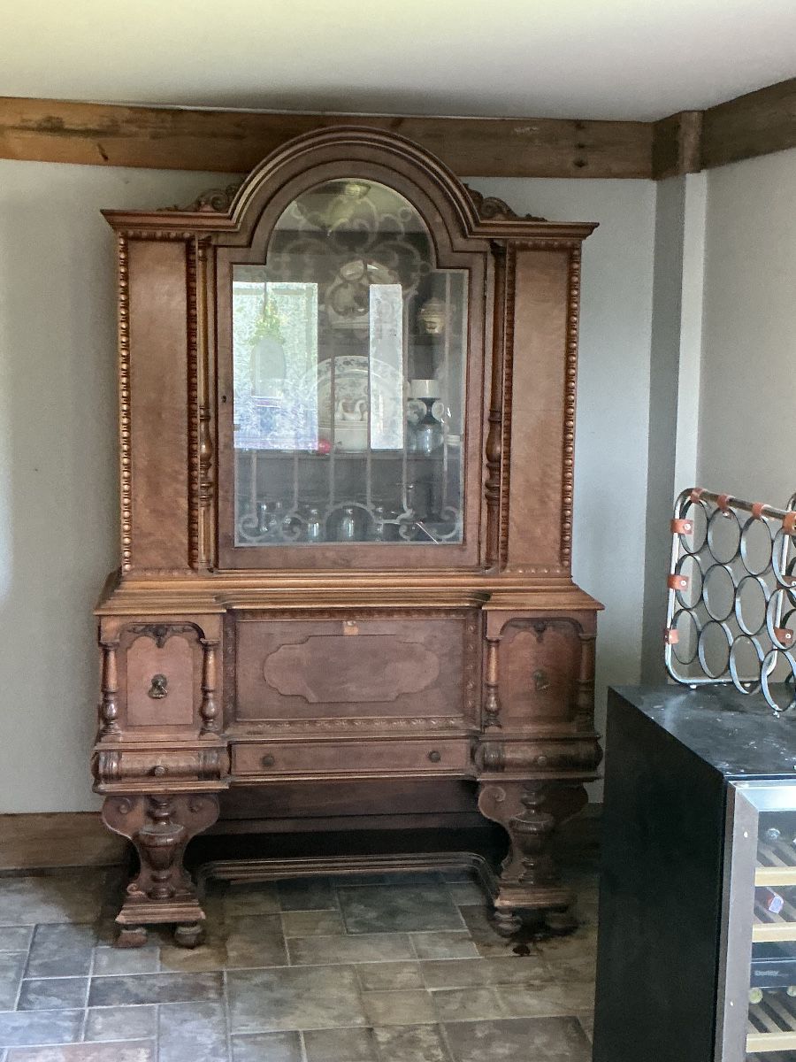 Antique hutch