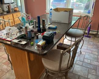 Island for sale with stools