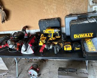 Dewalt power tools