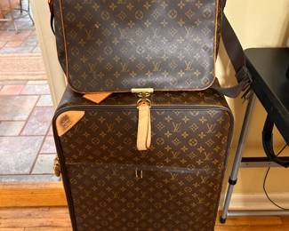 Louis Vuitton luggage