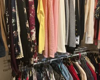 Lots of clothing